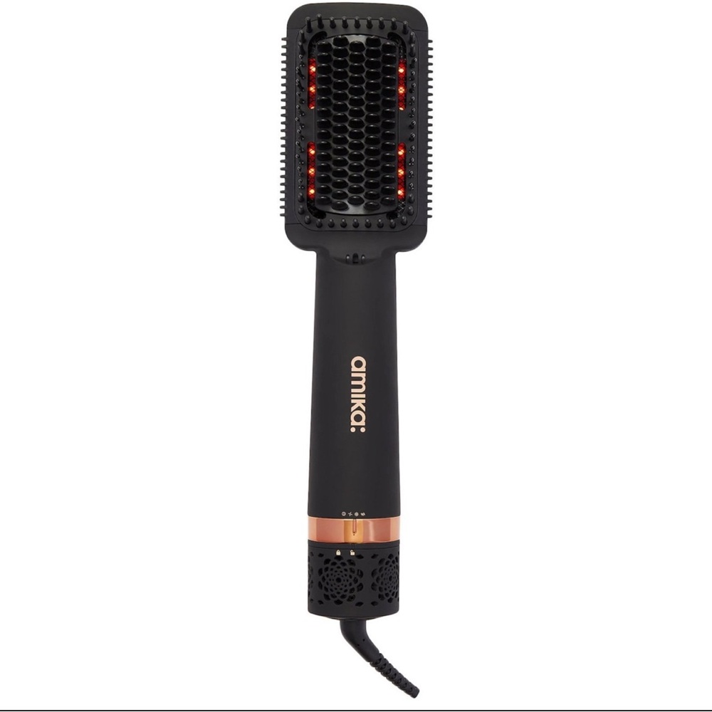 Amika Double Agent 2 in 1 Straightening Blow Dryer Brush